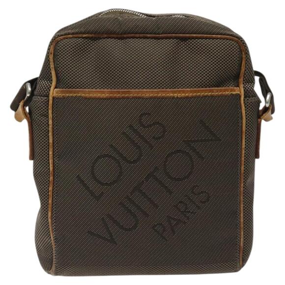 LOUIS VUITTON Damier Geant Sitadan Nm Bag Brown Tail M93224 - Picture 3 of 13